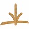 Ekena Millwork Davenport Rough Sawn Timber Gable Bracket, Western Red Cedar, 108"W x 54"H x 2"D x 6"F, 12/12 Pitch GBW108X54X0206DAV00RWR - alternate 4